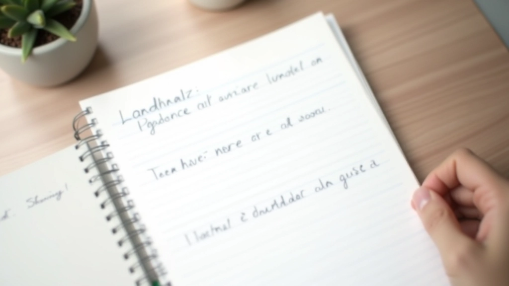 Exemplo de página usando método Cornell Notes com coluna esquerda, direita e rodapé, preenchido com anotações sobre podcast em inglês